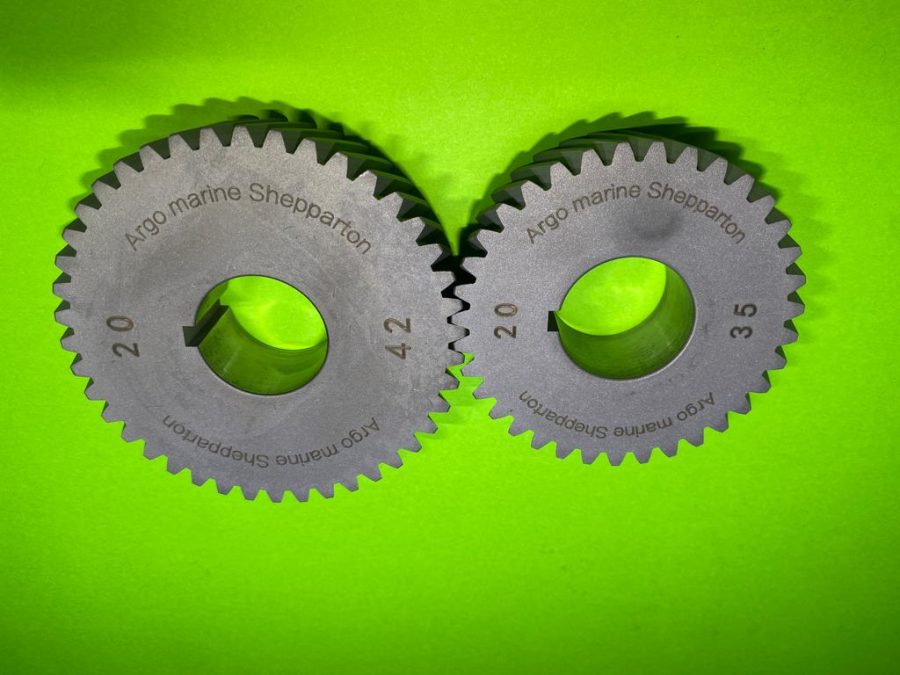 Argo V Drive Gears 1 1/4 Inch Wide, 0–26%, EN36A - Image 4