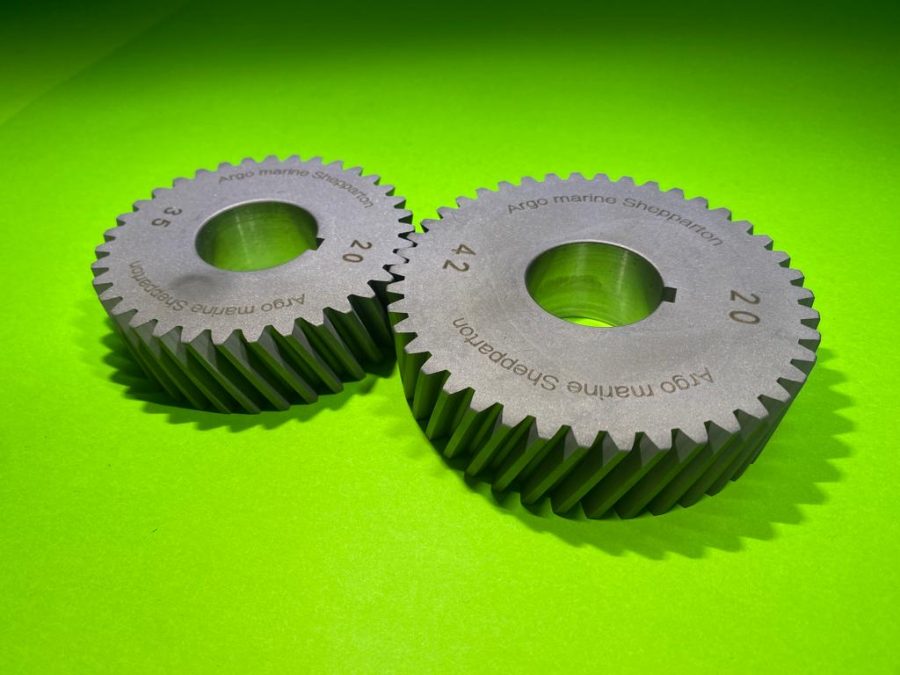 Argo V Drive Gears 1 1/4 Inch Wide, 0–26%, EN36A - Image 3