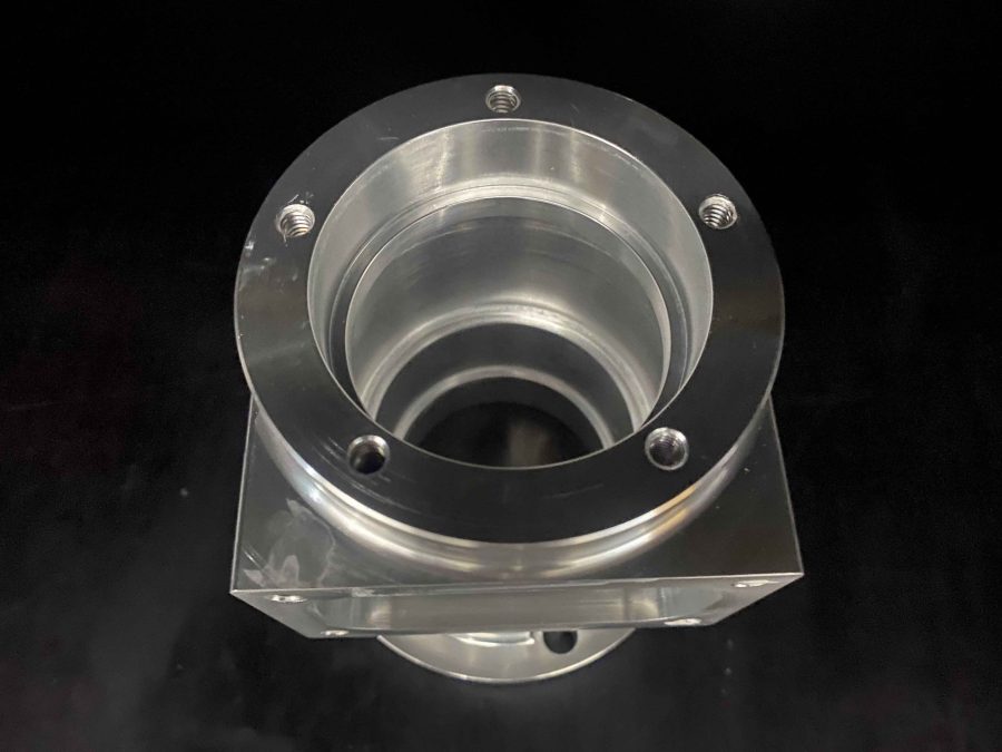 Billet clutch housing – Silver or Black anodised CNC-machined