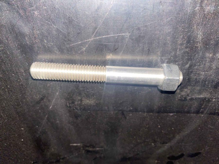 Short stud AM1082, 1/2 inch UNC, 4-1/4 inch overall length