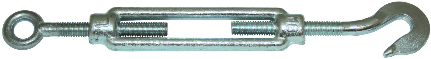 Turnbuckle Galv 8 mm Hook & Eye (RWB324C)