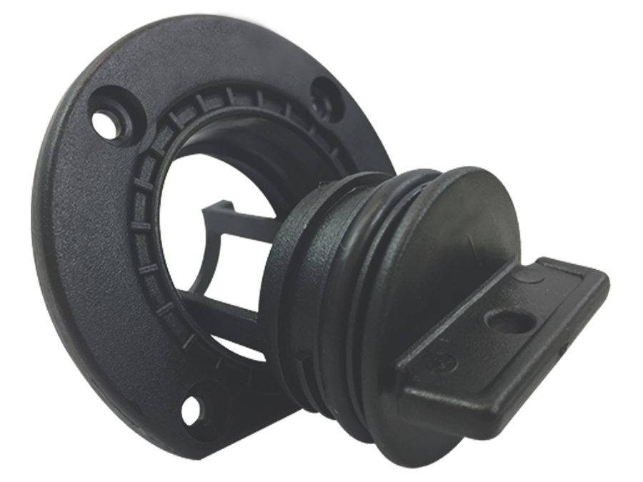 Tenob 35mm large nylon drain plug with flange and O-ring