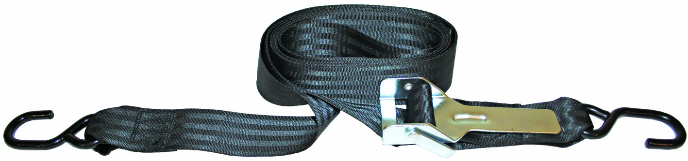 Tie Down G/Whale 50mmMT31 RWB1187 strap with over-lever buckle and coated J hooks