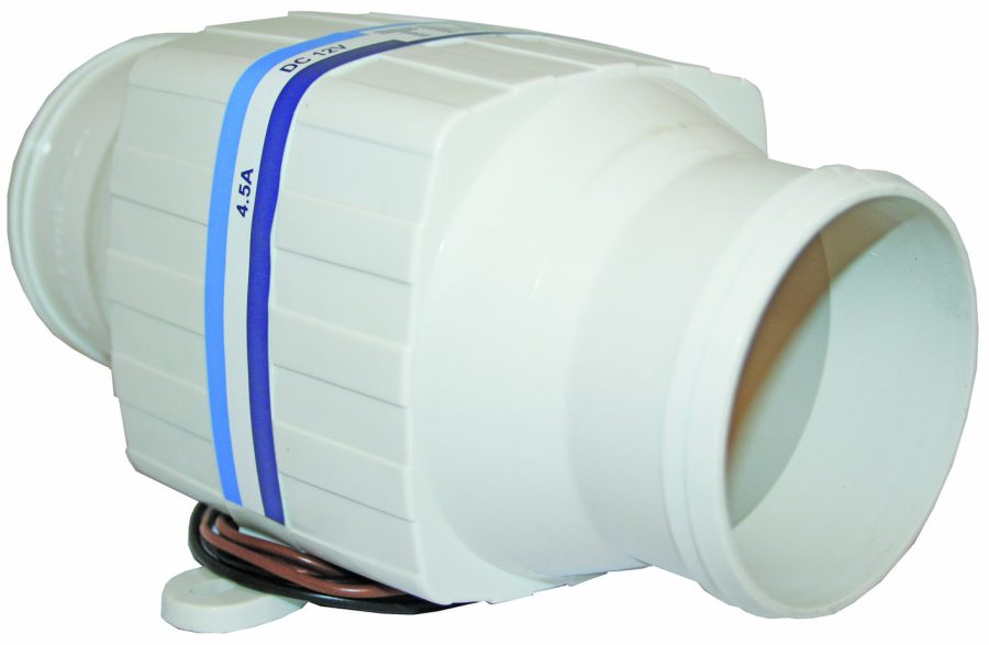 Blower Inline TMC 12V RWB1320 marine bilge ventilation fan