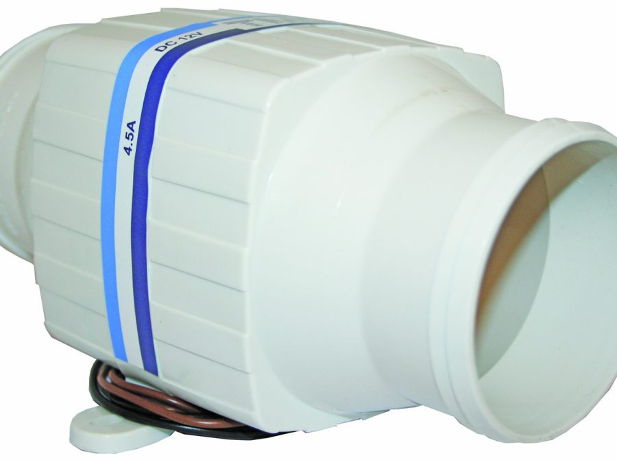 Blower Inline TMC 12V RWB1320 marine bilge ventilation fan