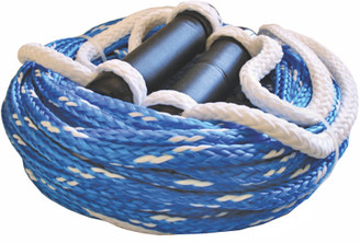 Ski Rope Double Handle RWB2291, 23 m floating line with cushioned grips