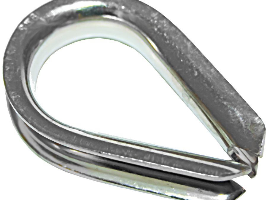 10mm stainless steel wire rope thimble – 316 grade