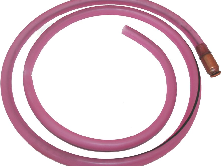 Jiggler siphon 13 mm × 1.75 m with brass head