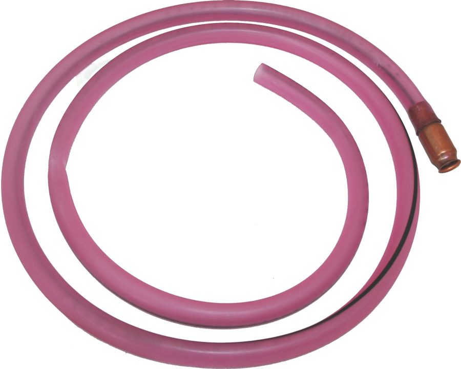 Jiggler Siphon 20mm hose with brass jiggler head, 2 metre length