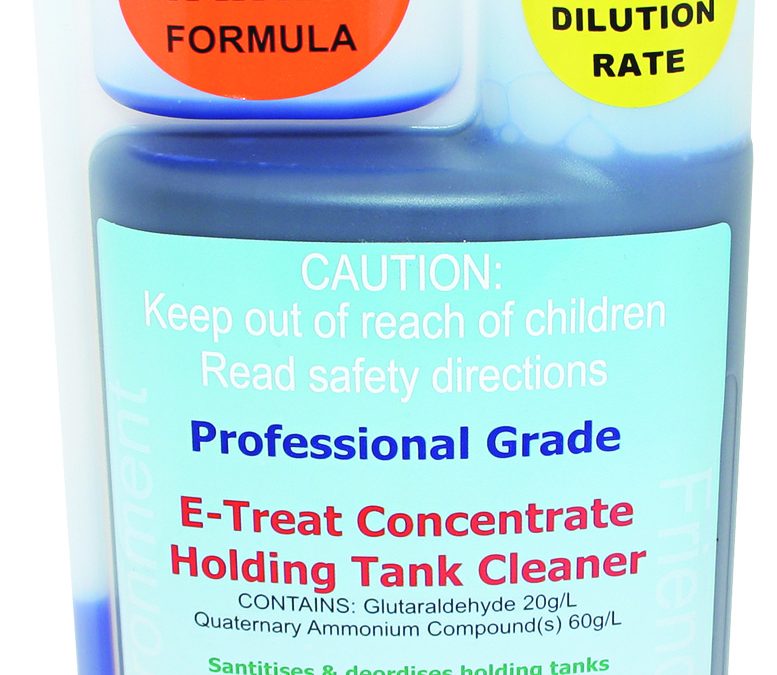 AquaViro E-Treat Concentrate 1 L bottle for marine holding tanks