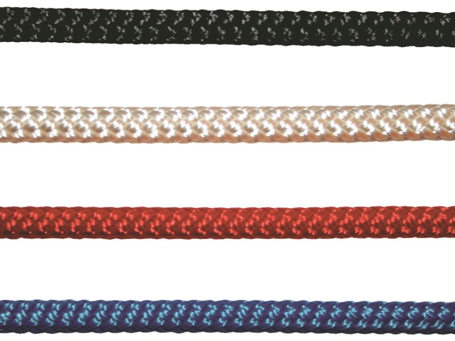 Double Braid Solid Blue Rope 12 mm × 100 m reel