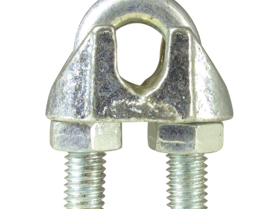 BLA Wire Rope Grip Galvanised 13mm U-bolt style