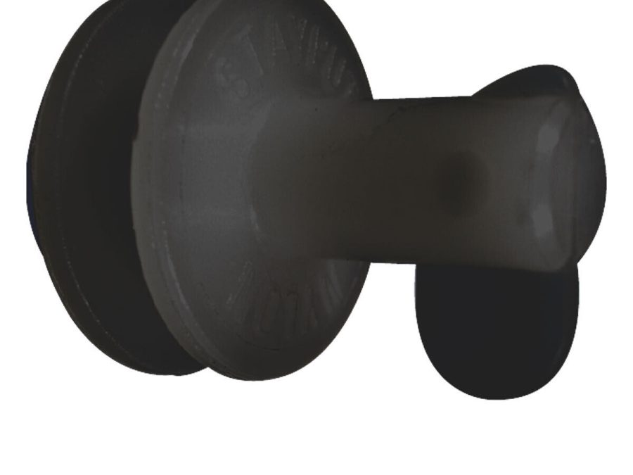 Stayput Canvas to Canvas Fastener black single with backing nut