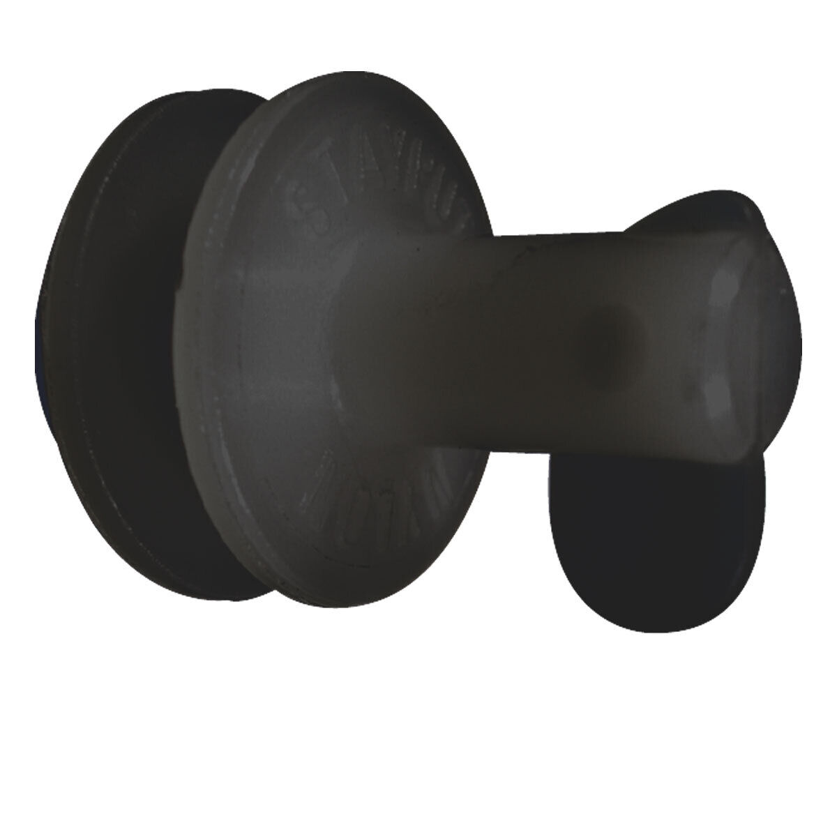 Stayput Canvas to Canvas Fastener black single with backing nut