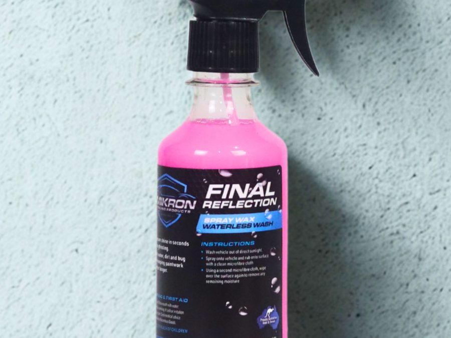 Omikron Final Reflection Spray Wax & Waterless Wash 250mL bottle
